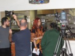 Filmarea Rubricii TV Arta De A Trai Sanatos, Despre Portocale, Cu Cecilia Caragea 08